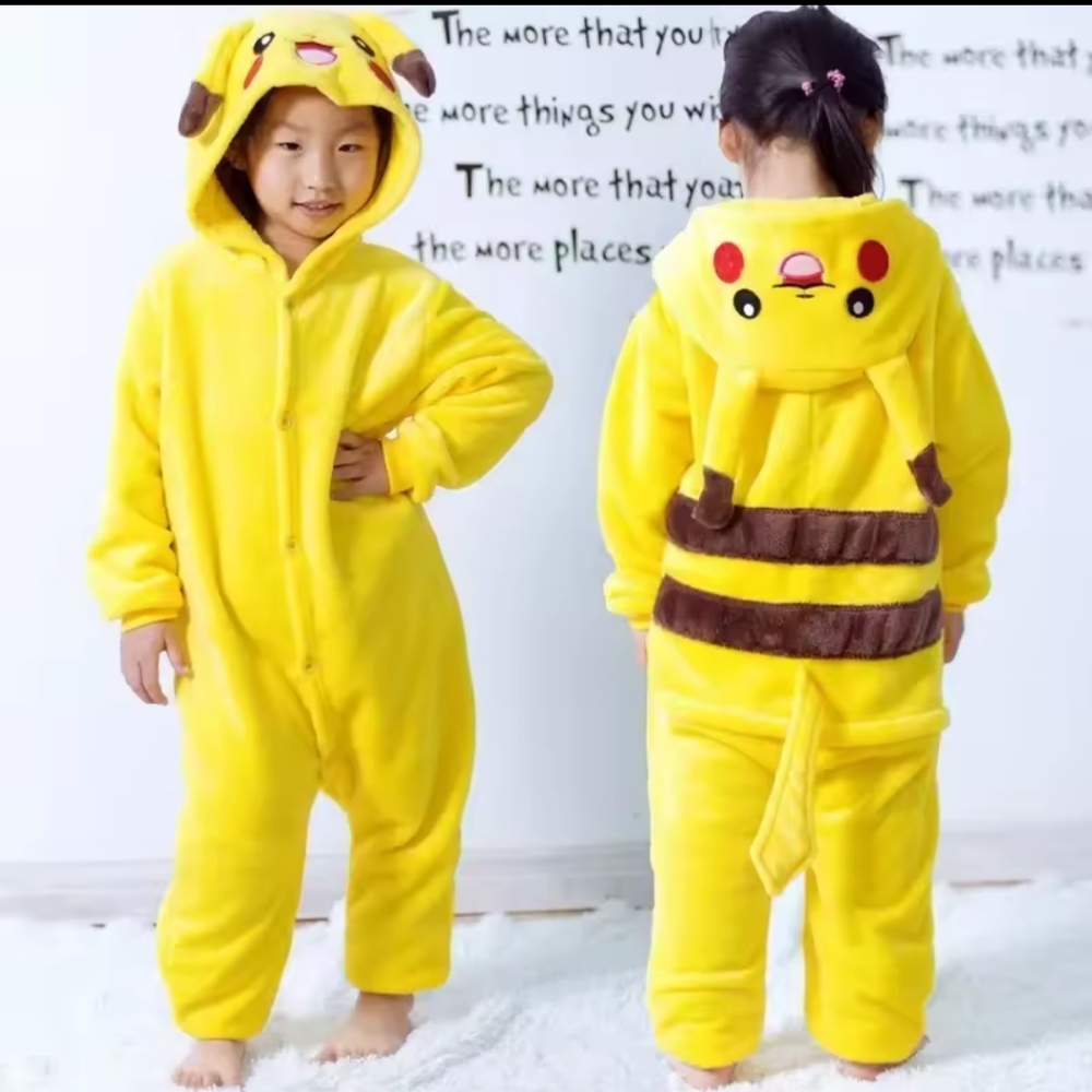 Pikachu costume, kid size 8-10 years old